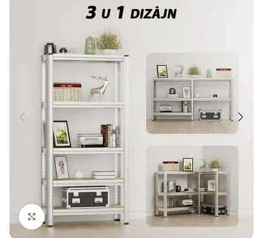08. Cena 6000 din SuperHome metalna montažna polica dimenzija — 1