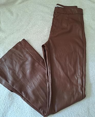 kozne pantalone mona: Kožne pantalone,zvono 🤎 — 3