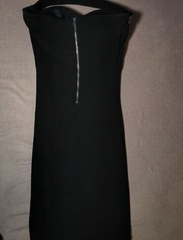 lidl haljine 2024: M (EU 38), color - Black, Cocktail, Without sleeves — 4