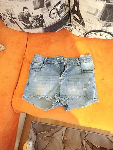 Ženske teksas šorts farmerke - Model: kratke teksas bermude/šorts -