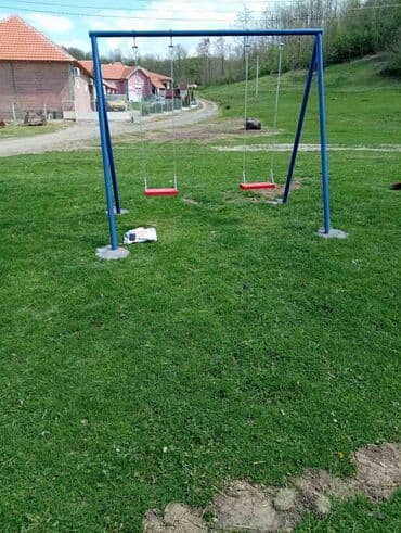polovne ljuljaske za bebe: Dečija ljuljaška za baštu, bоја - Šareno, Novo, Pokupiti na licu mesta, O trošku kupca — 2