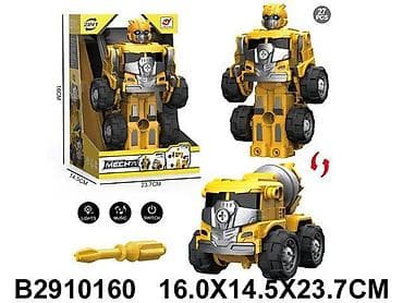 Transformers 016001 K-60 – 2u1 robot i kamion mešalica Pripremi se za