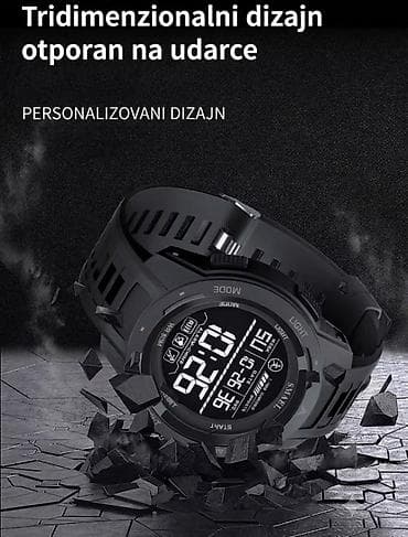 rado satovi: Na prodaju potpuno nov, nikada nošen muški sportski digitalni sat — 5