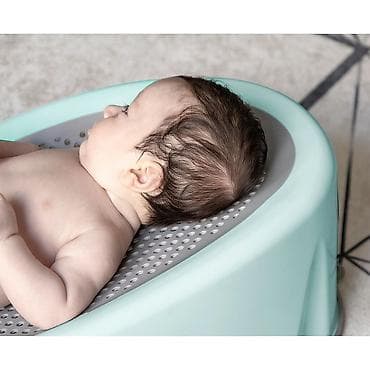 vodene podloge za bebe: BABYJEM podloga za kadicu za kupanje – mint - Podloga za bezbedno i — 5