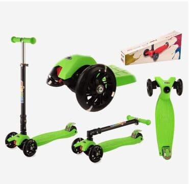 nuk silikonske bradavice: Trotinet Micmax sklopivi - 4400din Svetleći silikonski točkovi — 3