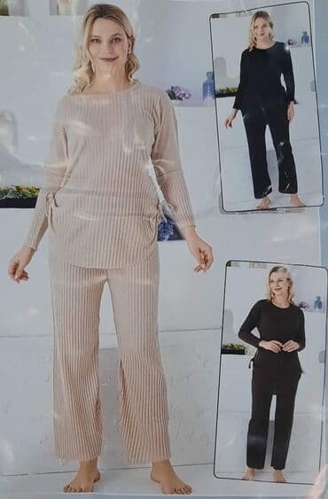 rebrasti komplet: Rebrasti pamuk vel.m,l,xl,2xl-1700 — 4