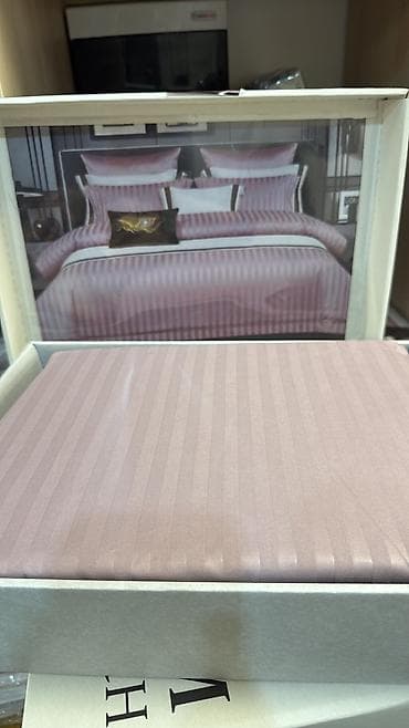 tekstil jagodina: Set posteljine – satenska pruga (jacquard/stripe) - Dizajn: diskretne — 9