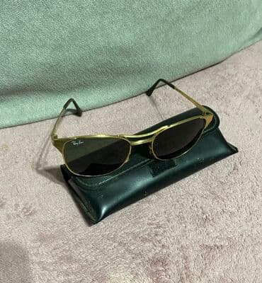 kaiš za torbu: Naočare za sunce, Ray-Ban, bоја - Zlatna — 5