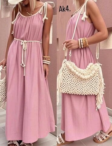 pepco nova varos: XL (EU 42), color - Pink, Oversize, With the straps — 1