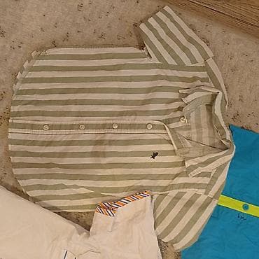 sandale za decake hm: Paket dečijih košulja/majica sa kragnom – kratki i dugi rukav, razni — 2