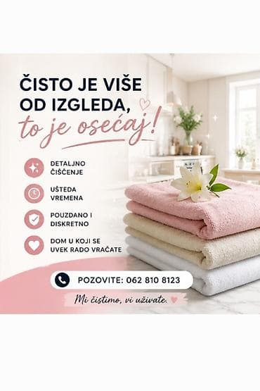 Usluga profesionalnog čišćenja doma Čisto je više od izgleda – to je