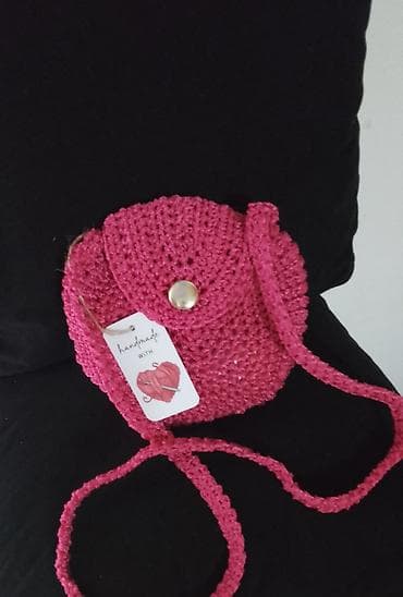 givenchy torba: Ručne pletene torbice preko ramena – “handmade with love” - Unikatne — 3