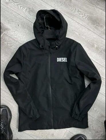 Jakna za prelazni period, M (EU 50), Diesel, bоја - Crna