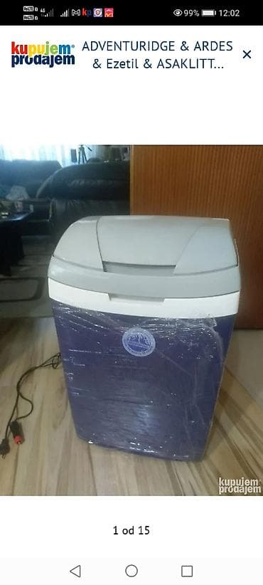 Prenosni termoelektrični frižider/auto hladnjak - Tip: električni