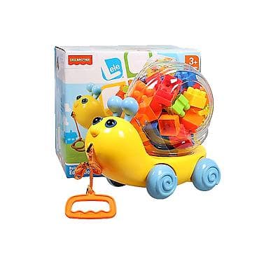 Building Blocks: JUNGLE puž sa kockicama Šifra proizvoda: 01 - Veseli puž na — 1
