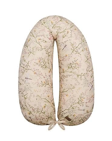 KikkaBoo Jastuk za trudnice i dojenje 2u1 – Secret Garden Beige