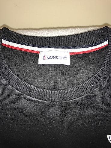 Muška odeća: Original MONCLER duks M STANJE 10 od 10. Crna boja koja je za — 2