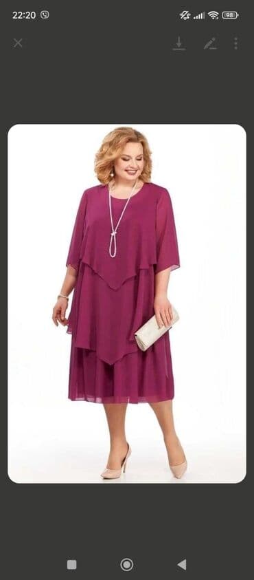 haljine 2xl: Amari XL, 2XL, 3XL, bоја - Tamnoplava, Koktel, klub, Kratkih rukava — 7