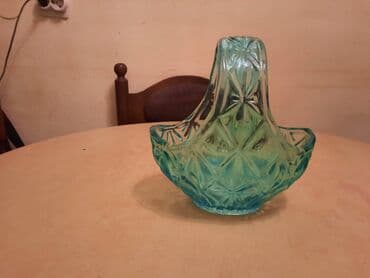 tepih staze na metar: Bowl, color - Green, Used — 4