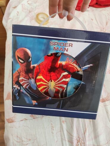 led crevo za spoljnu upotrebu: Dečiji set posuđa – Spider-Man motiv - Komplet sadrži 3 dela: tanjir — 1