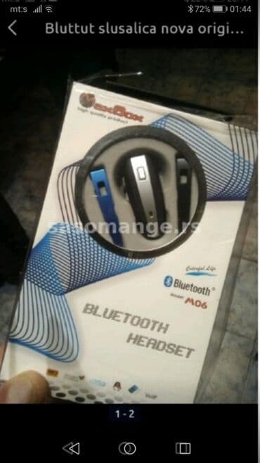 bezicne bluetooth slusalice: Slušalica bluttut nova jedna od kvalitetnijih je. Pogodna za — 2