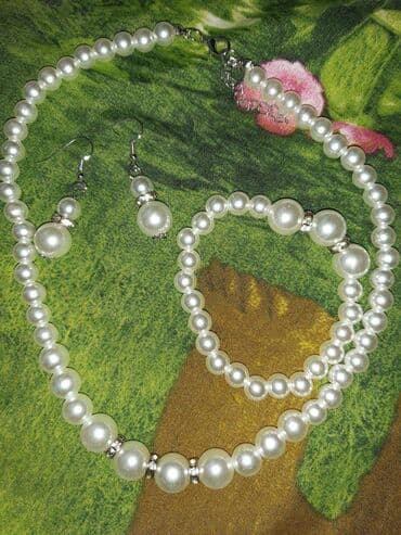 satic smartic cena: Set: Earrings, Bracelet, Necklace — 8