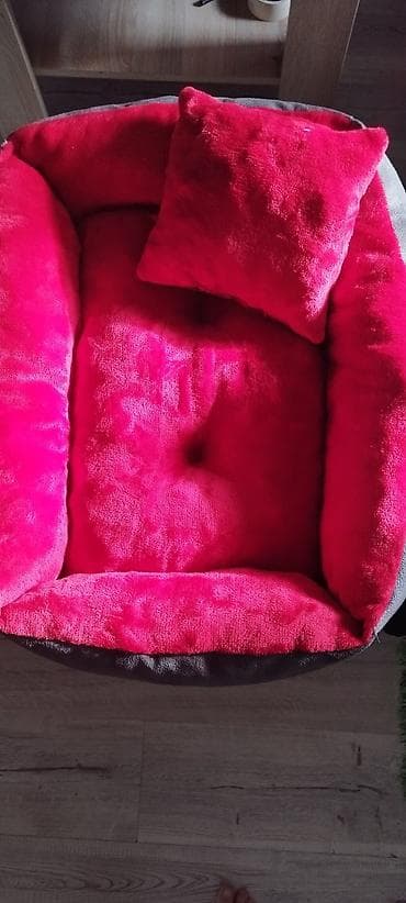 Glodari: Mekani kreveti 40*55 za kućne ljubimce sa jastučićem - Pravougaoni — 2