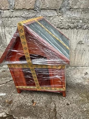 kucice za pse krusevac: Drvena kućica za psa - Materijal: masivno drvo, površinski zaštićeno — 4