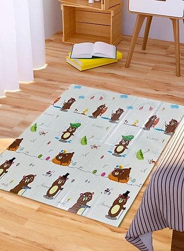 veliki bager igrača: BBO sklopiva podloga za igru od pene – Happy Bear (ZH-1HB-80) — 2