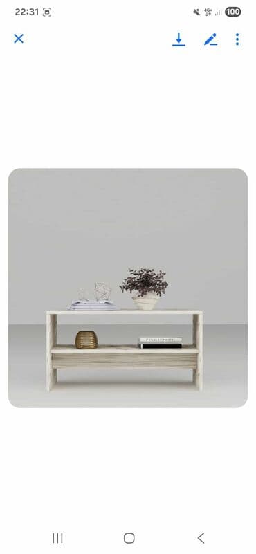 polovan namestaj za kafice: Apollon - White, Sapphire Oak White Sapphire Oak Coffee Table 100% — 8