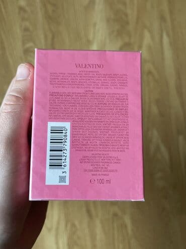 crna torba sa zlatnim lancem: Ženski parfem, Valentino, Original — 2