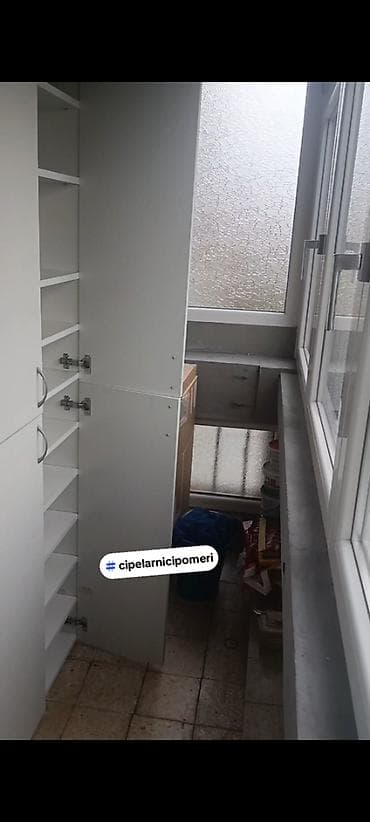 Ormari: Cipelarnik 12 👟 Materijal i dekor: Izrađuje se od univera debljine — 8