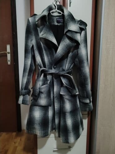 krzneni prsluci kod kineza: M (EU 38), Plaid, With lining — 1