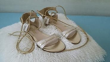 ugg torba: SANDALICE br 36 Potpuno nove, predivne. Bela boja sa zlatnastim — 5