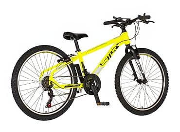 decija klavijatura: Bicikl junior Visitor Radiance 24" (XS), neon žuti Opis: Dečiji MTB — 4