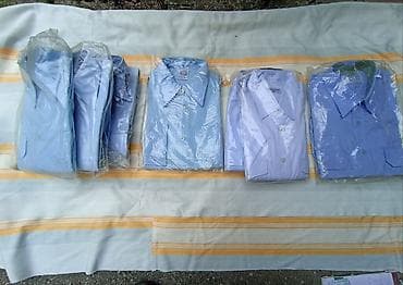 nakit cena: Tri košulje broj 37 jedna 38 dve 39 jedna 43 cena za sve 1500 dinara — 1