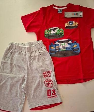 Sets: Komplet za dečake NOVO SA ETIKETOM Veličina 128 realno 122 Cena 600 — 1