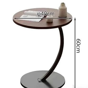 elit stilski namestaj: Stocic za dvoriste, bastu terasu. Drvo i metal. Visina 60cm — 2