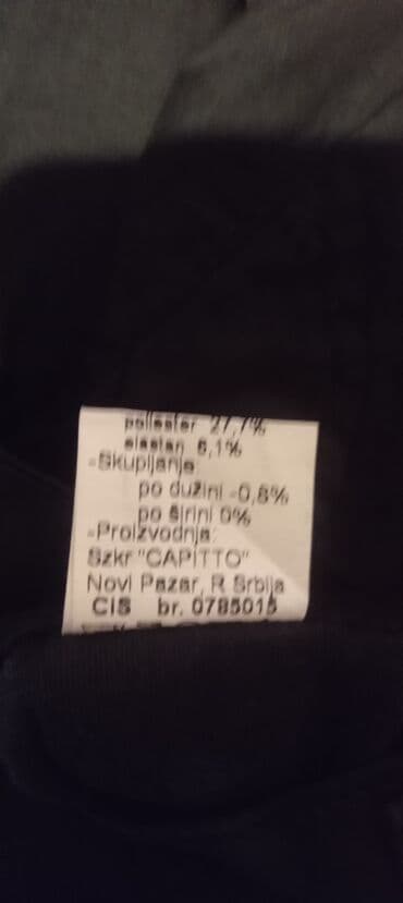 pantalone elipsa: M (EU 38), Cotton, color - Black — 9