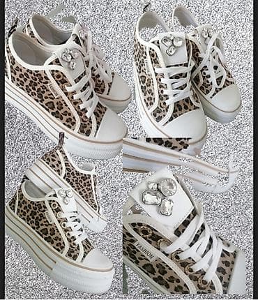 richmond patike: Ženske patike sa leopard printom i platformom, dizajnirane za udobnost — 7