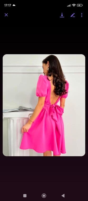 Dresses: Haljina 2500 din.🌸🌸 Boje:crna,crvena,roze,plava,krem,bela i pink — 6