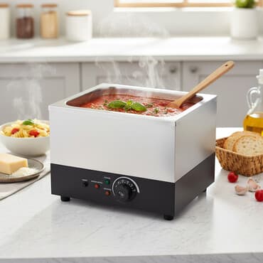 ravna ploca za sporet gorenje: Posuda za podgrevanje hrane BENMAR I lit 🍲 NOVO specifikacija Jacina — 1