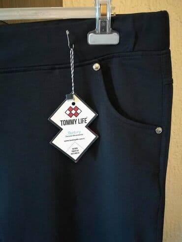 push up pantalone: 5XL (EU 50), Regular rise, Straight — 5