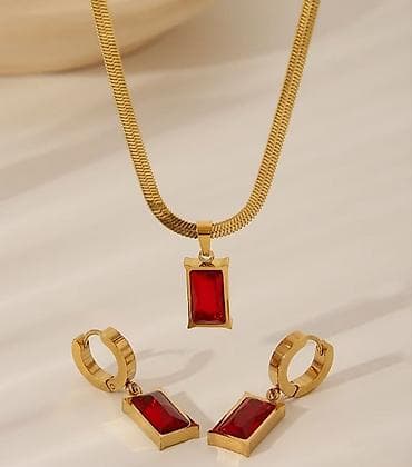 kozni ranac zenski mona: Elegantni poklon set nakita “Love Forever” - Sadržaj seta: ogrlica sa — 4