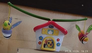 Chicco muzička igračka/vrteška za krevetac – Kućica sa pčelicama -