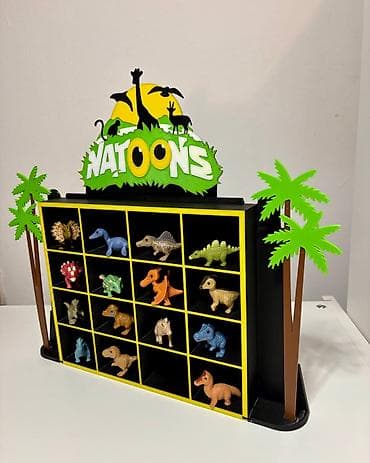 Ugaone garniture: NATOONS Kinder polica – 3D štampa Specijalno dizajnirana polica za — 5