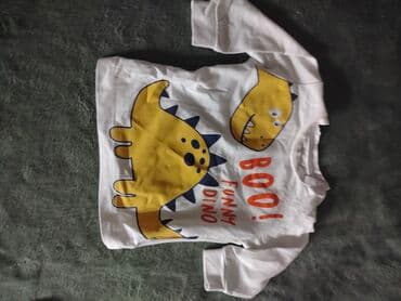 Set de dečije garderobe za dečaka, dugih rukava: - Bela — 2