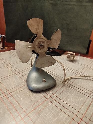sto za pc: Stari retro stoni ventilator - vintage. Ne znam da li je kompletan — 2