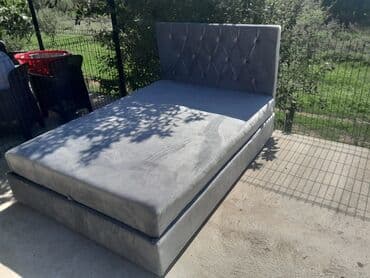 sara namestaj tv komode: Francuski lezaji zicano jezgro dimenzije 140x200 i 160x200 boju I — 2