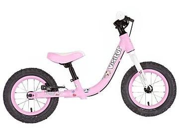 zvoncare za punije: Bicikl kids Visitor Gur Gur 12" alu 7" V-brake, 95–115 cm, roze - — 3